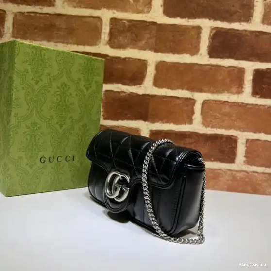 First bag ru mini bag GG super GUCCI Marmont 0605